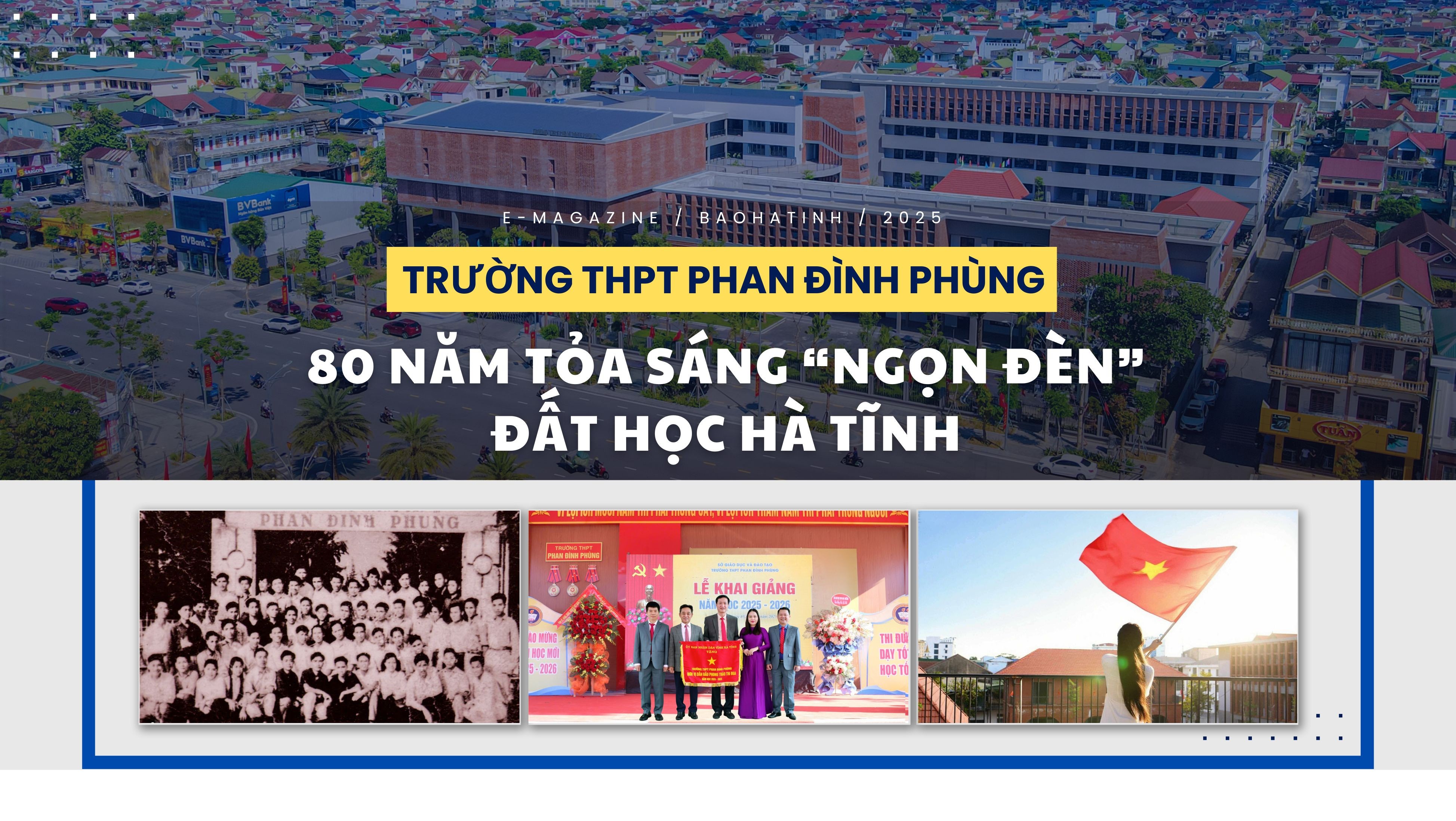  80 năm tỏa sáng “ngọn đèn” đất học Hà Tĩnh