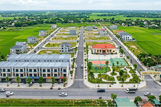 Chấp thuận chủ trương đầu tư Dự án Khu dân cư nông thôn Cẩm Quang tại xã Cẩm Xuyên