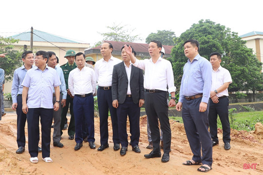 Chủ tịch UBND tỉnh kiểm tra thực tế và chỉ đạo sản xuất đầu xuân Bính Ngọ