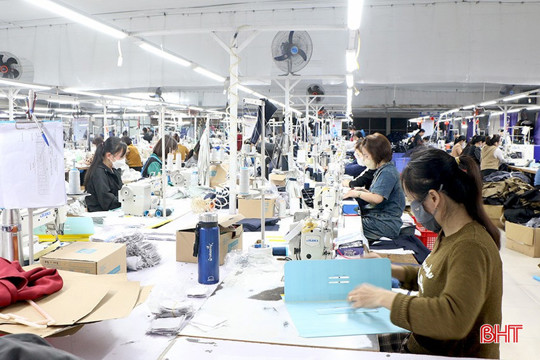 Nhiều lĩnh vực công nghiệp Hà Tĩnh tăng trưởng tốt trong tháng đầu năm