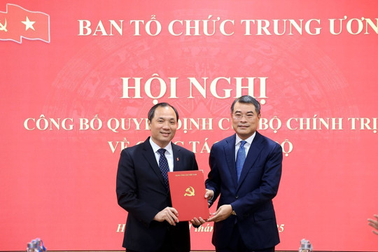 Ông Hoàng Trung Dũng giữ chức Phó trưởng Ban Tổ chức Trung ương 