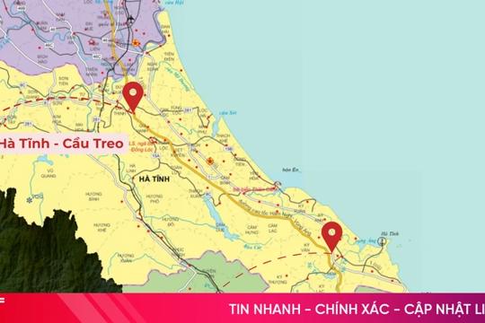 Chi tiết quy hoạch cao tốc Hà Tĩnh - Cầu Treo và Vũng Áng - Cha Lo