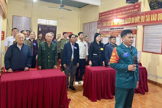 Xuân Lộc đồng loạt khai mạc bỏ phiếu tại 21 khu vực 
