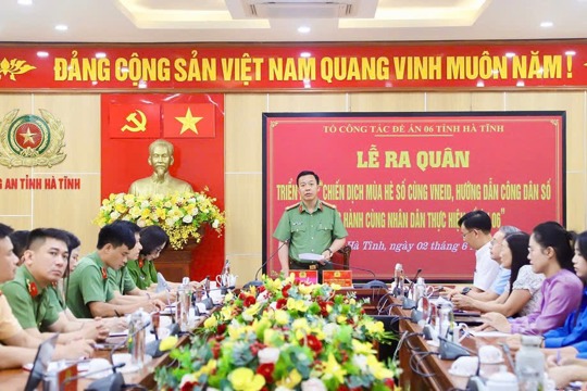 Ra quân hỗ trợ công dân số, thúc đẩy thực hiện Đề án 06 