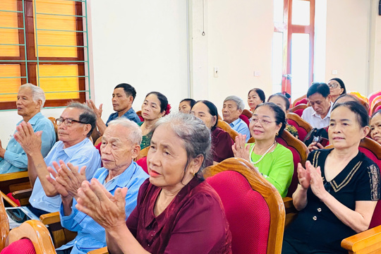 Phường Bắc Hồng Lĩnh chung tay chăm sóc, phát huy vai trò người cao tuổi