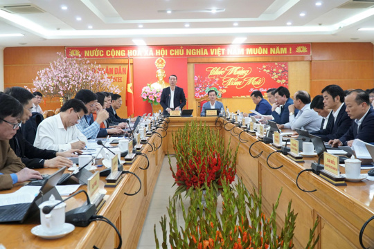 Tập trung cao độ thực hiện nhiệm vụ năm 2026, bảo đảm Nhân dân đón Tết Bính Ngọ an toàn, đầm ấm 