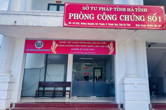 Phổ biến Luật Công chứng sửa đổi đến tổ chức, cá nhân trên địa bàn tỉnh