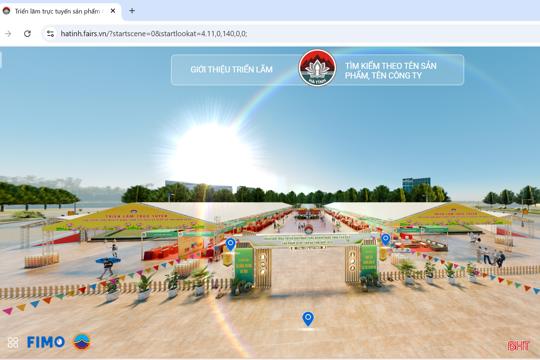 131 sản phẩm tiêu biểu của Hà Tĩnh được giới thiệu trên triển lãm trực tuyến 