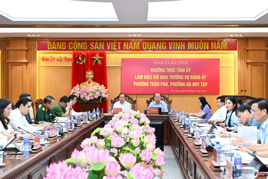 Xây dựng các phường Trần Phú, Hà Huy Tập trở thành động lực tăng trưởng của tỉnh