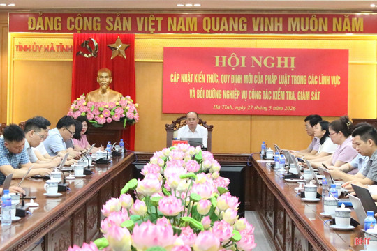 Cập nhật các quy định mới về pháp luật phục vụ kiểm tra, giám sát của Đảng