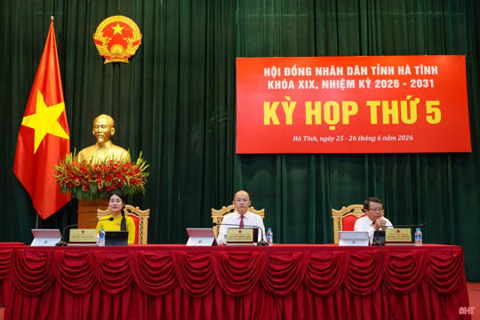 HĐND tỉnh Hà Tĩnh thảo luận các giải pháp phát triển kinh tế - xã hội