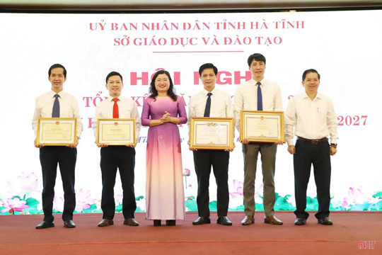Đổi mới tư duy, phương thức quản lý, tạo đột phá phát triển GD&ĐT Hà Tĩnh