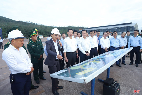 Hà Tĩnh tăng cường quản lý, đẩy nhanh tiến độ thực hiện các dự án lớn, trọng điểm trên địa bàn tỉnh   