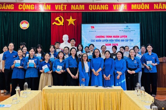 Phát huy vai trò thanh niên trong xây dựng lớp học tiếng Anh cộng đồng 