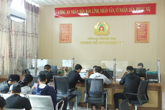 Hà Tĩnh: Tỷ lệ cấp phiếu lý lịch tư pháp trên VNeID vượt chỉ tiêu