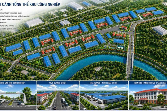Phê duyệt Điều chỉnh Quy hoạch chi tiết Khu công nghiệp Hoành Sơn, tỷ lệ 1/500 
