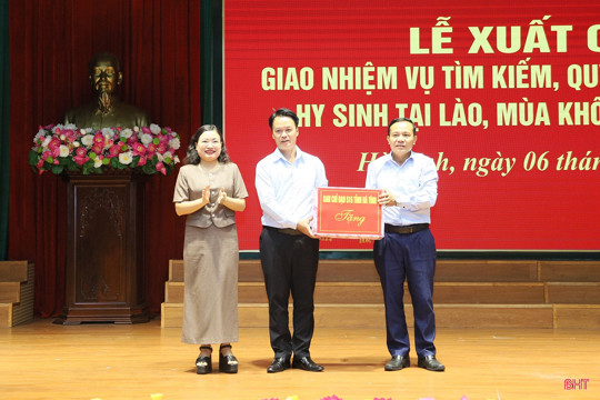Hà Tĩnh xuất quân quy tập hài cốt liệt sĩ hy sinh tại Lào, mùa khô năm 2026 - 2027