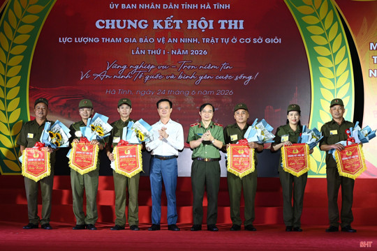 Xã Thạch Hà giành giải nhất Hội thi “Lực lượng tham gia bảo vệ ANTT ở cơ sở giỏi”