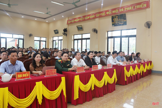 8 ứng cử viên đại biểu HĐND tỉnh tiếp xúc cử tri tại xã Thạch Khê