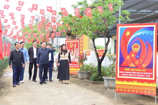 Các địa phương trên địa bàn tỉnh Hà Tĩnh sẵn sàng cho công tác bầu cử