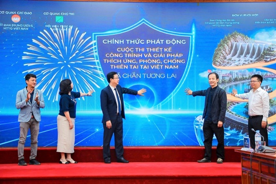 Phát động cuộc thi Thiết kế công trình và giải pháp thích ứng phòng, chống thiên tai