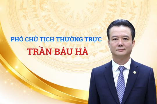 Phân công nhiệm vụ Phó Chủ tịch UBND tỉnh Trần Báu Hà