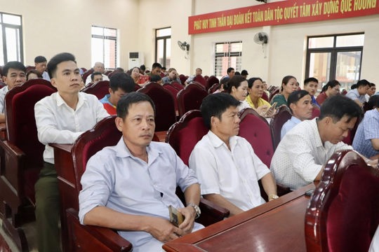 Hướng dẫn sử dụng i-HaTinh, thúc đẩy xây dựng công dân số tại xã Vũ Quang