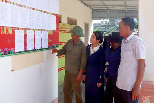 Hoàn thiện phương án sắp xếp thôn, tổ dân phố gắn với tạo đồng thuận trong Nhân dân