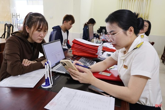 Hà Tĩnh "làm sạch" mã số thuế thuộc nhóm khá toàn quốc 