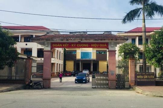 Thông báo cho thuê 5 cơ sở nhà, đất công tại xã Cẩm Xuyên