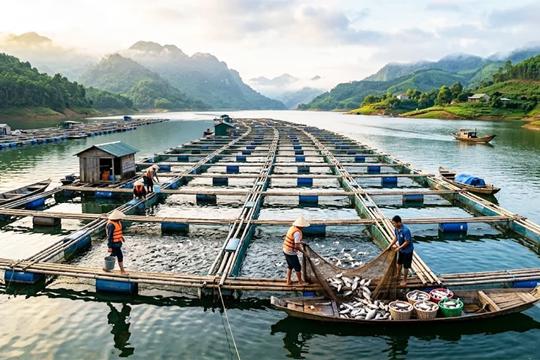 Thúc đẩy nuôi trồng thủy sản hồ chứa giai đoạn 2026 - 2030 trên địa bàn tỉnh 