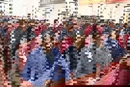 Vũ Quang gặp mặt, tri ân các thế hệ cán bộ lãnh đạo nhân dịp đầu xuân