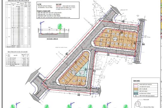 Hà Tĩnh phê duyệt dự án hạ tầng khu dân cư 20 tỉ đồng tại xã Cẩm Bình 