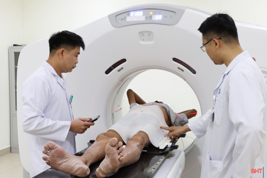 Cận cảnh quy trình xạ trị ung thư tại cơ sở y tế đầu ngành ở Hà Tĩnh