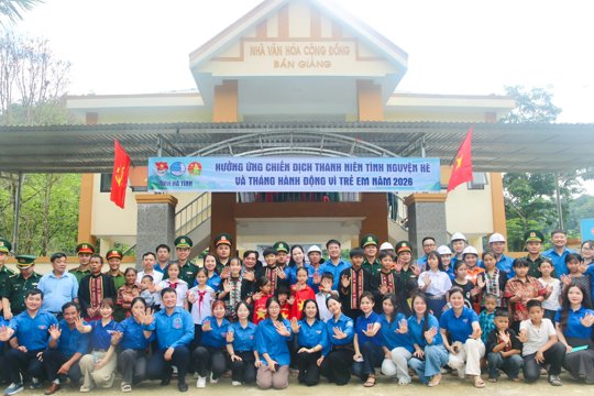 Khởi động Chiến dịch Thanh niên tình nguyện Hè 2026 với nguồn lực gần 500 triệu đồng