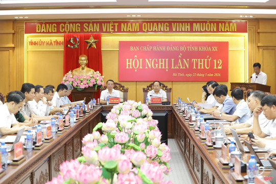 Ban Chấp hành Đảng bộ tỉnh cho ý kiến về điều chỉnh Quy hoạch tỉnh