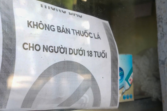 Đề xuất kiểm tra VNeID nhằm kiểm soát người dưới 18 tuổi mua thuốc lá