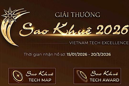 Phát động đăng ký tham gia Giải thưởng Sao Khuê năm 2026