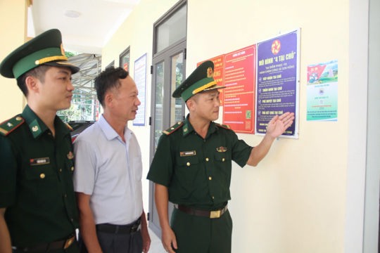 Biên phòng Sơn Hồng đẩy mạnh chuyển đổi số trong tiếp nhận tin báo tố giác tội phạm khu vực biên giới
