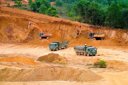 Hà Tĩnh cấp phép khai thác gần 1,55 triệu m³ đất san lấp tại xã Đức Đồng