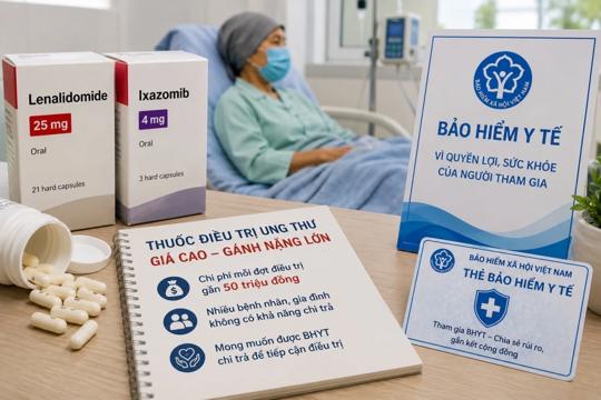 Bộ Y tế thông tin về BHYT với thuốc ung thư chi phí cao