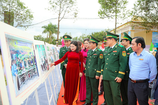 Khai mạc chuỗi hoạt động “Xuân Biên phòng ấm lòng dân bản" tại Hà Tĩnh 