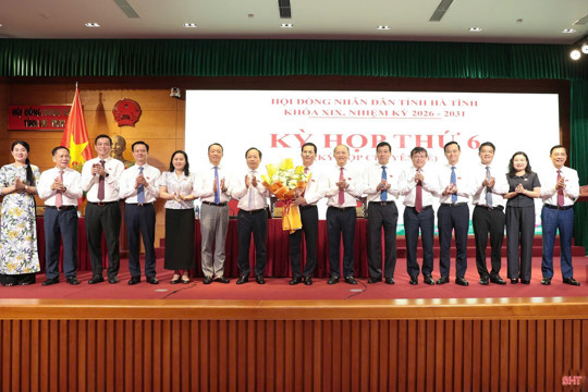 HĐND tỉnh Hà Tĩnh khóa XIX tổ chức kỳ họp chuyên đề về công tác nhân sự