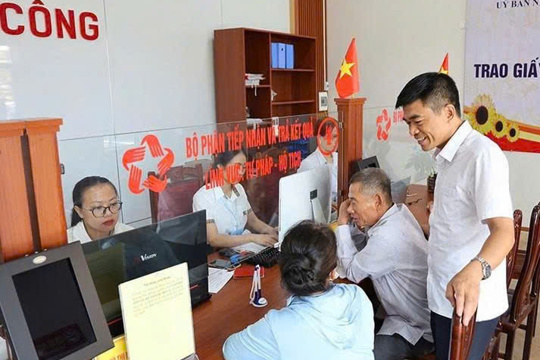 Ba tháng liên tiếp dẫn đầu Dịch vụ công quốc gia, Bắc Hồng Lĩnh khẳng định vị thế tiên phong