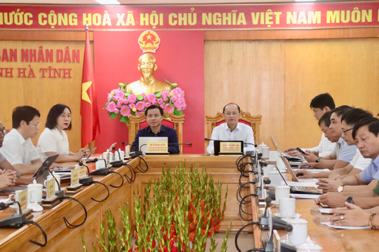  Họp trực tuyến báo cáo Đề án đánh giá tình hình thực hiện Nghị quyết số 19-NQ/TW