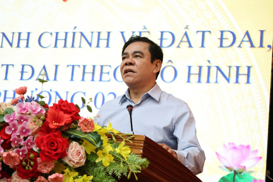 Tăng cường công tác quản lý đất đai theo mô hình chính quyền địa phương 02 cấp trên địa bàn tỉnh Hà Tĩnh