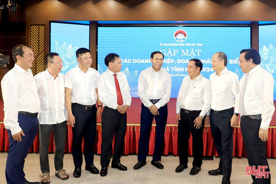 Hà Tĩnh dự kiến gặp mặt doanh nghiệp, doanh nhân tiêu biểu vào ngày 10/10 