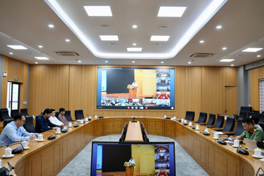Hội nghị thúc đẩy kết nối, phát triển vận tải đa phương thức theo hình thức trực tuyến 
