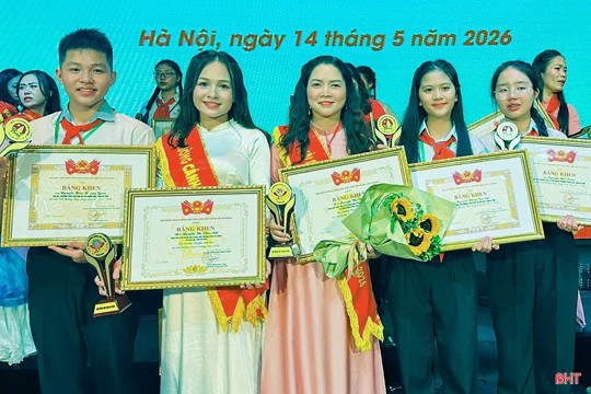 Hà Tĩnh có 5 cá nhân đạt Giải thưởng "Cánh én hồng" và "Kim Đồng"