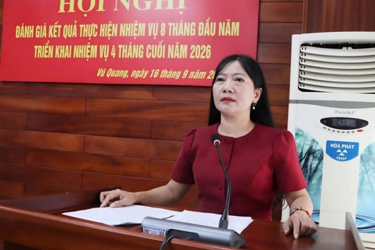 Xã Vũ Quang tập trung tháo gỡ điểm nghẽn, nâng cao hiệu quả các Chương trình mục tiêu quốc gia 